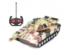 Comprar Tanque De Guerra A Radio Control Remoto Juguete Militar 1:18 Marrón Claro Tanque
