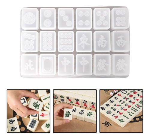 Moldes De Silicona De Dominó Personalizados, Molde Para