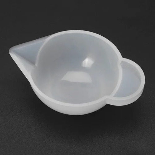 Imagen 5 de 7 de Set X5 Tazas Vaso Silicona Dosificador Vertidor Para Resina