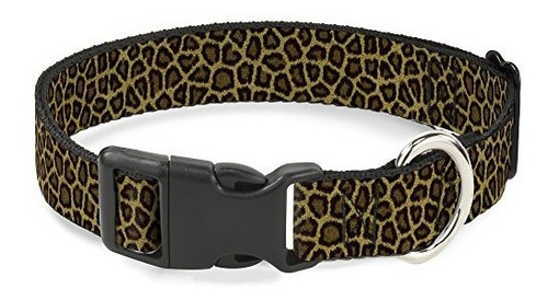 Cat Collar Breakaway Leopard Brown 8 To 12 Inches 0.5 Inch W