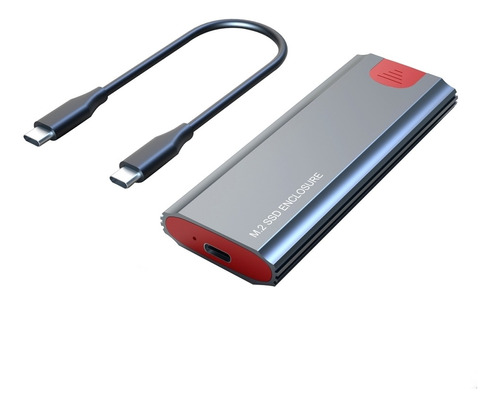 Estuche Ssd M2 A Usb 3.1 Gen 2, 10 Gbps, Carcasa Ssd Nvme