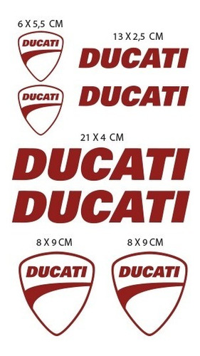 Ducati Stickers Kit