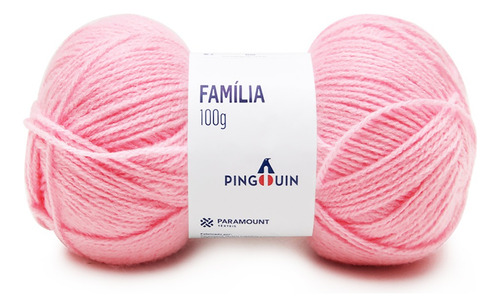 Fio Família Pingouin 100g 100% Acrílico Tex 375 Com 267mts Cor 0377- Sonho
