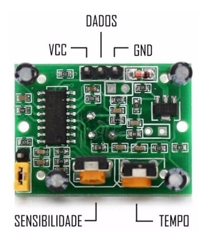 Módulo Sensor De Movimento Presença Hc-sr501 Arduino