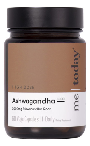 Me Today - Ashwagandha 3000, Alta Resistencia, Alivio Del Es