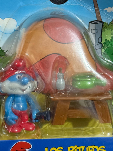Pitufos Papá Pitufo Figura Jakks Pacific Rara De Colección (Usado)