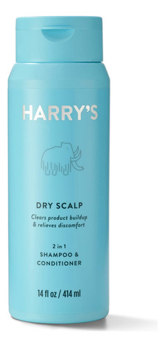  Champú Y Acondicionador Harry's Men's Dry Scalp 2 En 1, 14 F