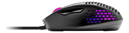 Mouse Gamer Cooler Master Mm720 Liviano Honeycomb 16000 Dpi Color Negro Mate