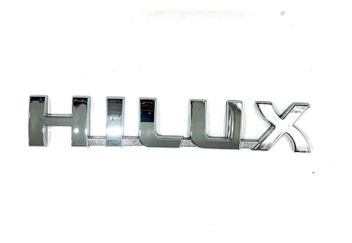 Emblema Hilux Toyota Cromado Lateral / Trasero