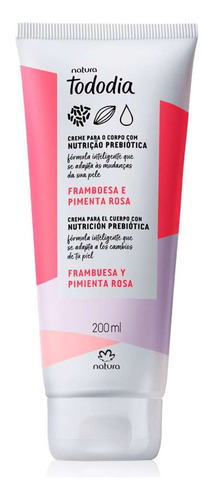 Crema Nutritiva Corporal Frambuesa Y Pi - mL a $196