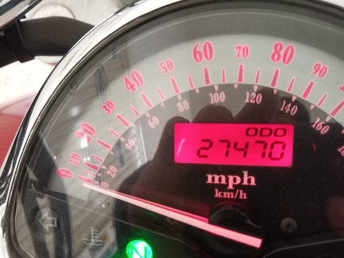 Honda Vtx 1300cc Candy Red, Respaldo 2005