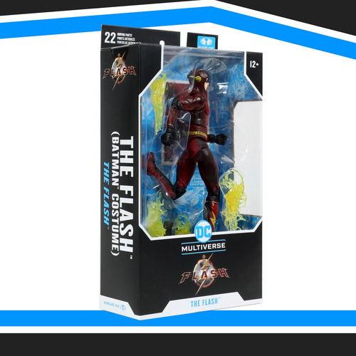Flash Batman Costume Dc Multiverse Figura Mcfarlane Original