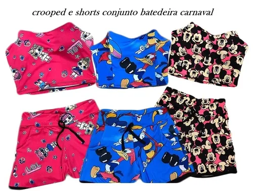 Conjunto batedeira hotsell roupa feminina