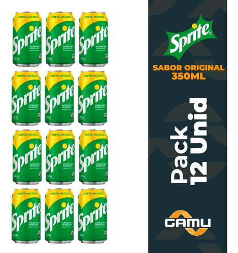 Sprite - Pack 12 Unidades