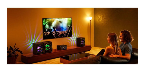 Sistema De Audio De Alta Potencia Mhc-m80 Color Negro