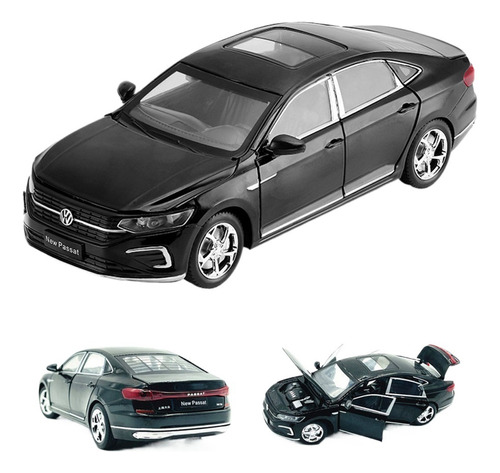 Volkswagen Passat Miniatura Metal Car Con Luz Y Sonido 1/24