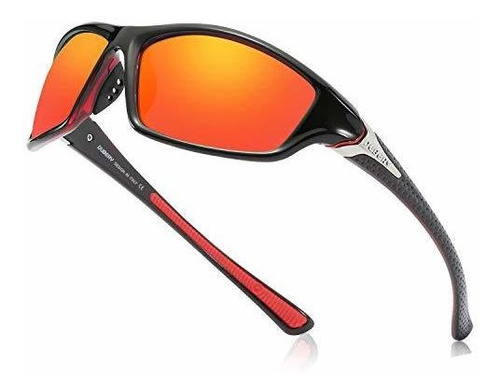 Lentes De Sol - Dubery Mens Sports Polarized Sunglasses 100%
