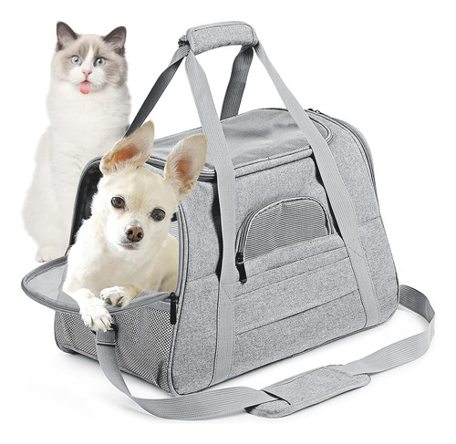 Bolsa Transportadora Perro Chihuahua Ajustable Heblilla