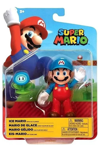 Figuras Super Mario Bros Mario De Hielo Jugueteria El Pehuen