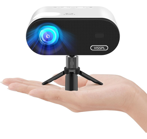 Proyector Mini Full Hd Wifi Bluetooth Portátil Con Trípode