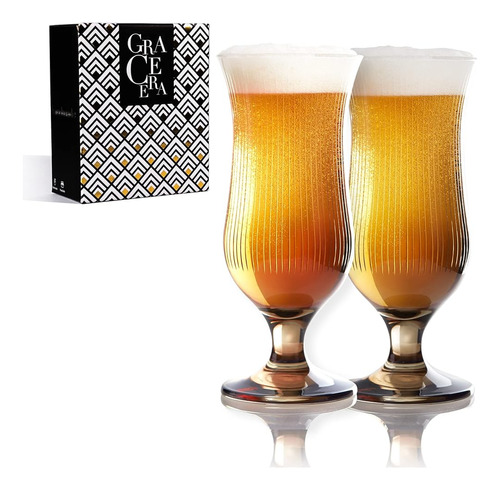 ~? Grace Era Beer Glass Set Cocktail Classic Belgian Beer, P