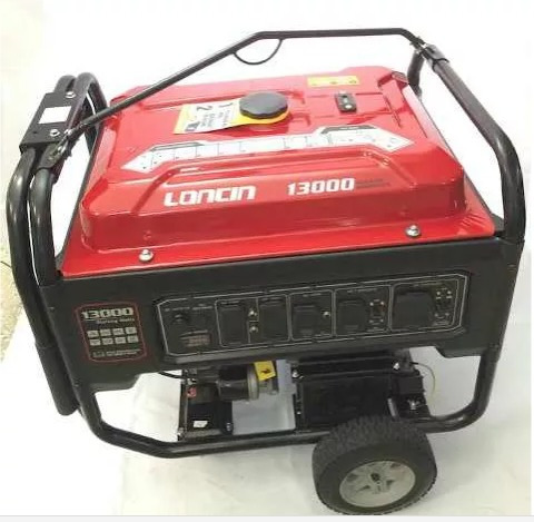 Planta Eléctrica Loncin, 16 Kva, 13 Kw, A Gasolina, 20 Hp.