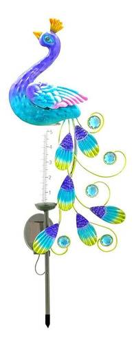 Luces Solares Para Exteriores Con Forma De Pavo Real, Indica