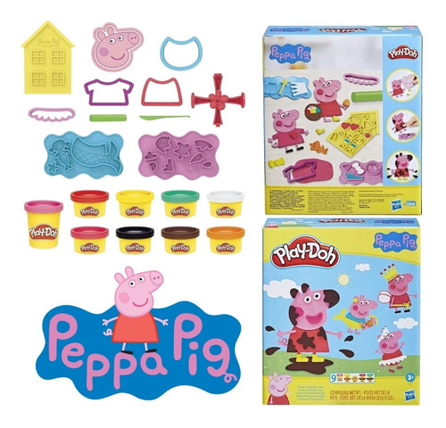 Massinha Play-doh Contos Da Peppa Pig Hasbro F1497 - Playdoh