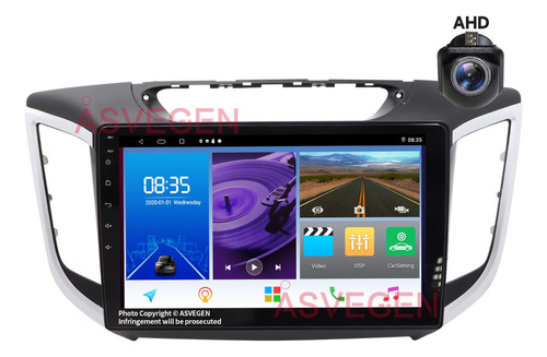 Estéreo Android Para Hyundai Creta Ix25 15-19 Hd 1280*720