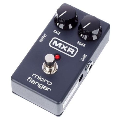 Imagen 2 de 7 de Pedal de efecto MXR Micro Flanger M152 gris oscuro