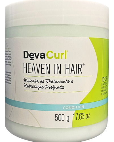 Deva Curl Heaven In Hair Máscara Hidratação Profunda Tratame