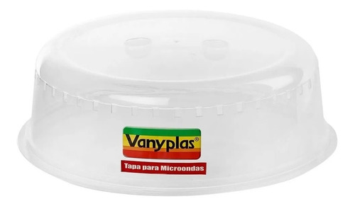 Tapa 29 Cm Para Microondas Vanyplas Alto 8,7 Cm Transparente