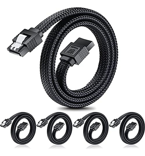 ~. Cable Sata Iii, Cable De Datos Electop 6gbps Straight Hdd