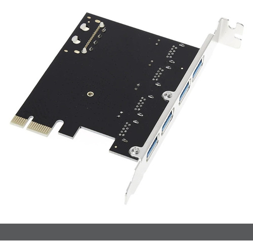 Imagem 6 de 8 de Placa Usb 3.0 Pci-e 4 Portas 5gbps Pci-express Pc Desktop