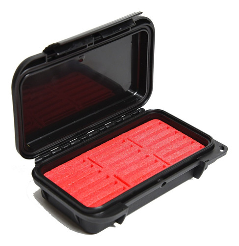 Cf Card Case Elcf-18br Negro W Rojo Espuma Impermeable Ip67