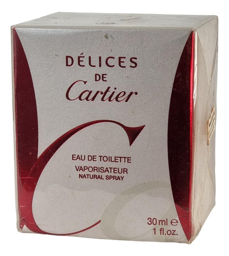 Perfume Delices De Cartier Edt 30ml Vintage