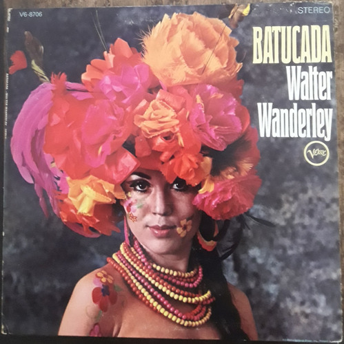 Lp Vinil (vg/+) Walter Wanderley Batucada 1a Ed Us St 1967