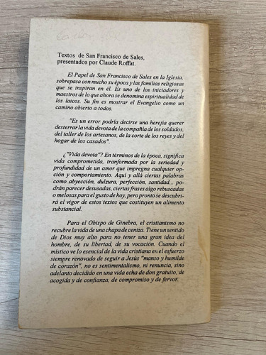 Una Espiritualidad Para Todos San Fran De Sales - C Roffat