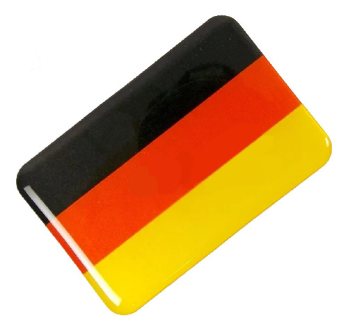 Emblema Adesivo Resinado Volkswagen Bandeira Alemanha Fgc
