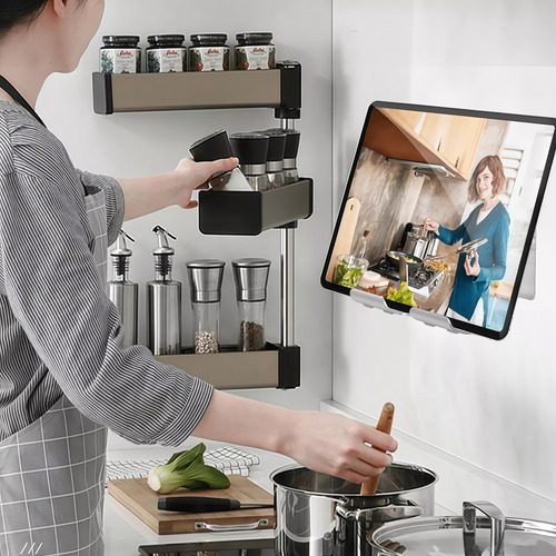 Soporte Ajustable Para Teléfono Celular De Montaje En Pared