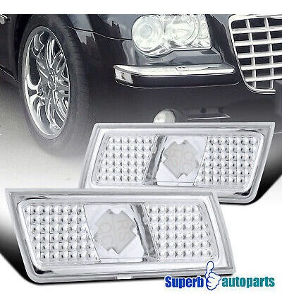 Fits 2004-2010 Chrysler 300 300c Side Marker Lamps Turn  Spa