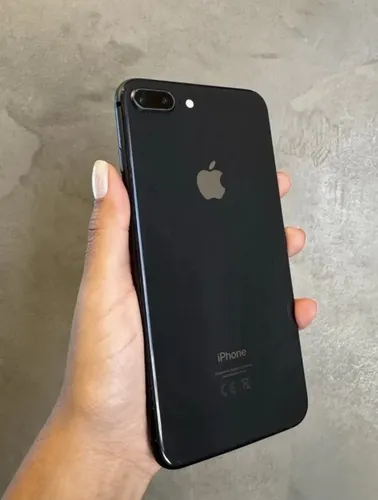 Iphone 8 Plus 64 Gb Cinza-espacial Sem Riscos Na Caixa