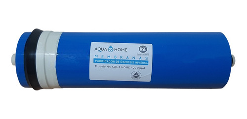 Repuesto Membrana De Ósmosis Inversa Aquahome 200gpd