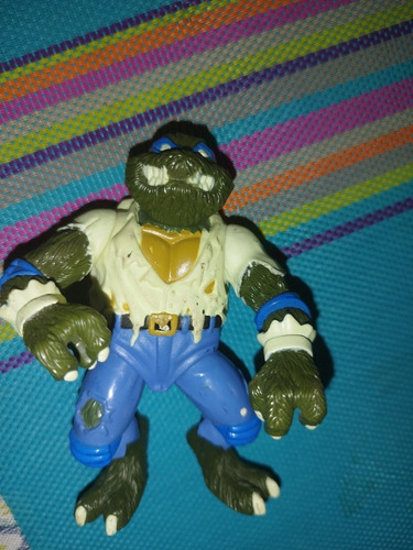 Leonardo Tmnt Lobo Wolf Vintage Brilla Oscuridad 1993 