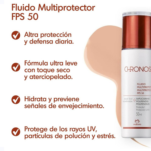 Natura Chronos Fluido Multiprotector Fps 50