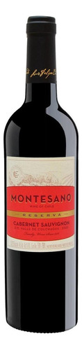 Vinho Tinto Chileno Montesano Reserva Cab Sauvignon 2020