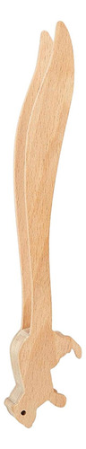 Toast Tong Reusable Pine Wood 9 Inch Long Eco Friendly