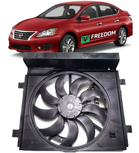 Ventoinha Eletroventilador Nissan Sentra 2.0 16v 14/17 Novo