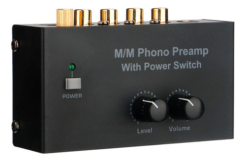 Preamplificador De Tocadiscos Phono Para Reproductor De