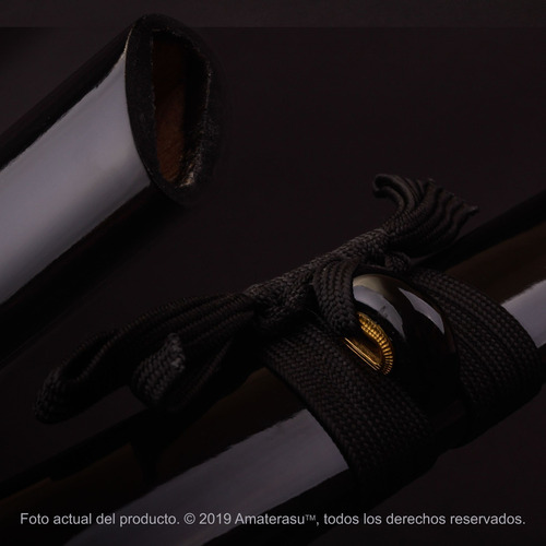 Imagen 8 de 8 de Katana Sable Samurai Kensei Musashi Be Templada Filo Extremo
